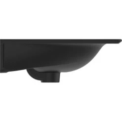 Ideal Standard Möbelwaschtisch Connect Air 64 Cm 1 Hahnloch Mit Überlauf Schwarz -Geschäft Für Duschzubehör 9803099 3049 4