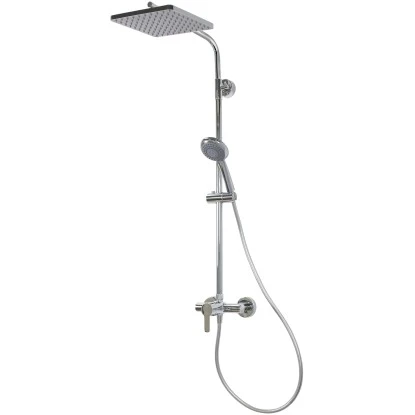 Breuer Duscharmatur Aquamaxx 310 Mit Einhebelmischer Eckige Kopfbrause 3 Breuer Duscharmatur Aquamaxx 310 Mit Einhebelmischer Eckige Kopfbrause