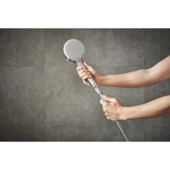 Hansgrohe Handbrause Croma 100 Vario Mit 4 Strahlarten Chrom -Geschäft Für Duschzubehör Install 2595 28535000 tif