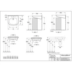 Villeroy & Boch Boch Ablaufhaube Subway 2.0 Alpinweiß CeramicPlus -Geschäft Für Duschzubehör btz 411955 411960 726400 5 1