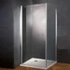 Schulte Drehtür Und Seitenwand Varia Glas Chromoptik 190 Cm X 90 Cm X 90 Cm -Geschäft Für Duschzubehör en varia d5989064150211190