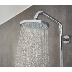 Hansgrohe Showerpipe Croma 160 1jet Mit Thermostat Chrom -Geschäft Für Duschzubehör ir Power 3774 27135000 tif