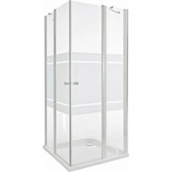 Eckeinstieg Pelmo Chrom 195 Cm X 90 Cm X 90 Cm 5 Eckeinstieg Pelmo Chrom 195 Cm X 90 Cm X 90 Cm -Geschäft Für Duschzubehör obieckeinstiegpelmochrom 1