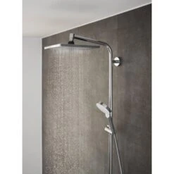 Hansgrohe Duschsystem Crometta E 240 Mm Mit Thermostat Weiß-Chrom -Geschäft Für Duschzubehör ower Arm 3129 27271000 tif