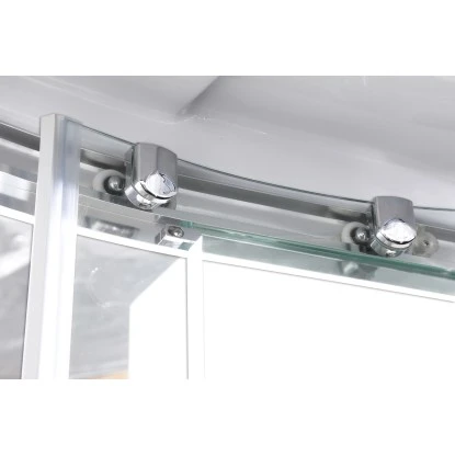 Sanotechnik Komplettduschkabine Trend 3 Chrom-Optik 210 Cm X 120 Cm 4 Sanotechnik Komplettduschkabine Trend 3 Chrom-Optik 210 Cm X 120 Cm – Bild 2