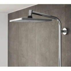 Hansgrohe Duschsystem Crometta E 240 Mm Mit Thermostat Weiß-Chrom -Geschäft Für Duschzubehör r Arm 3124 01 27271000 tif