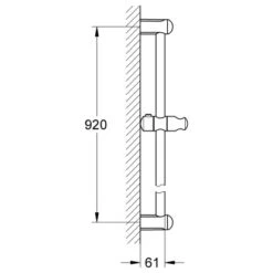 Grohe Brausestange Tempesta 900 Mm -Geschäft Für Duschzubehör tempesta neu brausestange 1